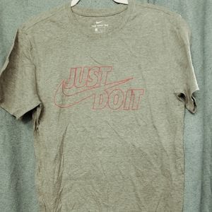Nike Just Do It Laser Logo Tee Shirt